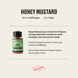 Honey Mustard (بهارات مستردة بالعسل)