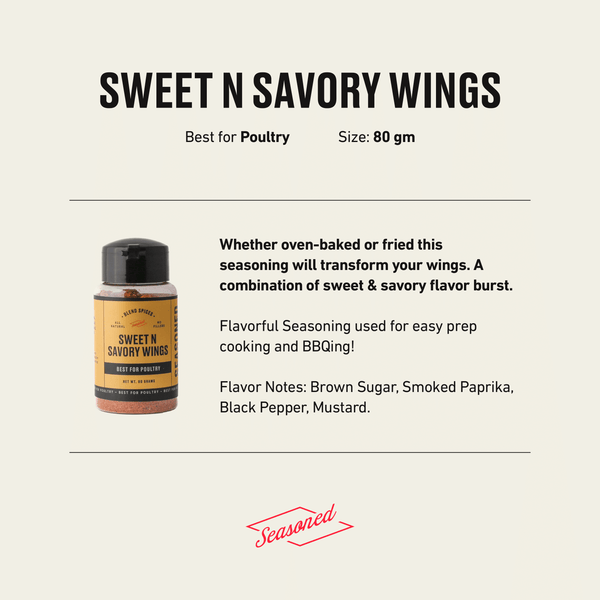 Sweet N' Savory Wings
